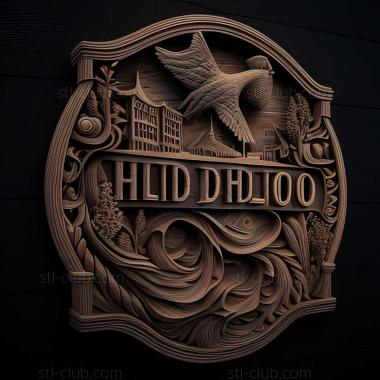 3D model Hillsboro Oregon (STL)